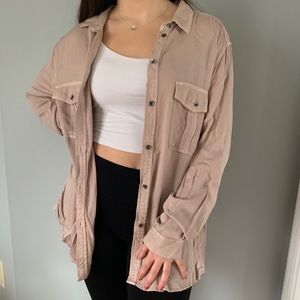 Button-down American Eagle Top